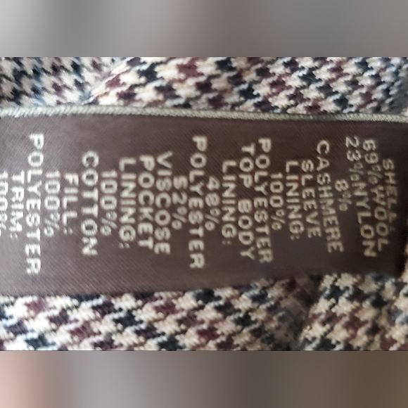 MWT Tasso Elba 100% wool coat w/Phantom Collar Retail $450.00 - Picture 7 of 16